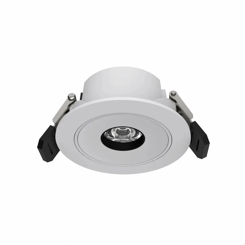 Embedded LED ultra-small spotlight, living room, corridor, wine cabinet, ambient lighting, 3°, 5°, 8°, 10°, 15° museum lighting