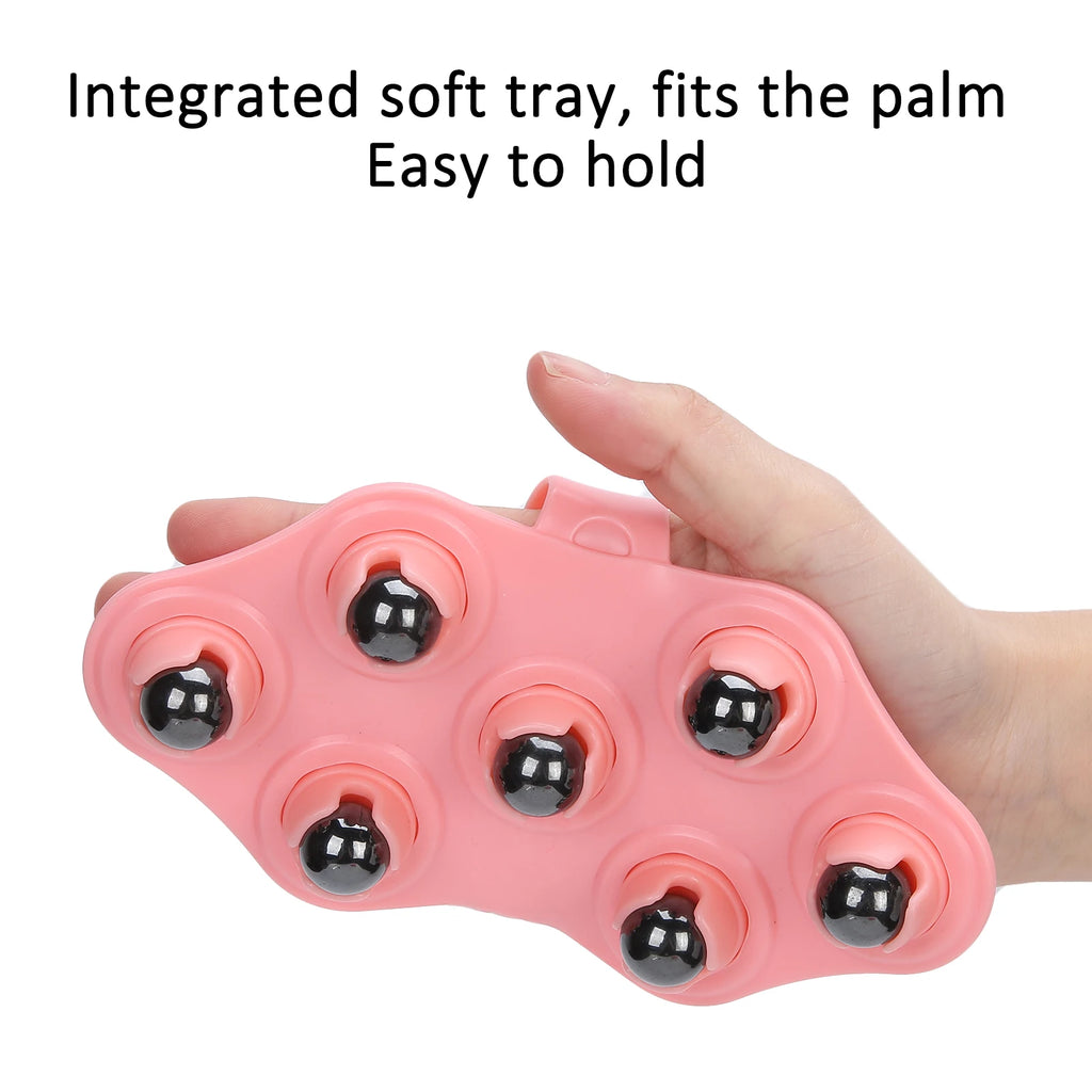 Body Massager Slimming Roller Ball Massager Portable Roller Ball Massage Glove Muscle Relax Slimming Magnetic Bead Body Massager
