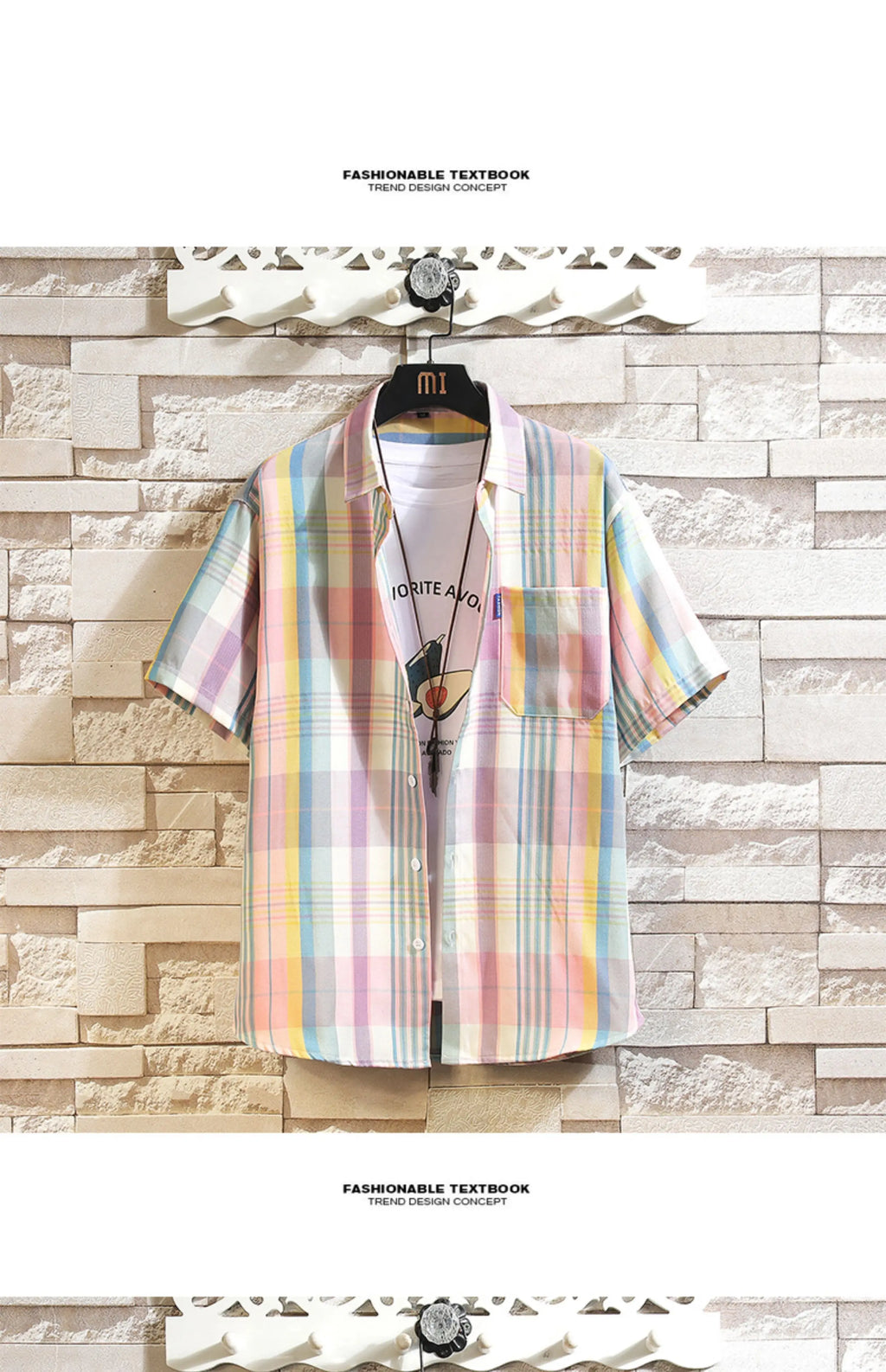 New Men's Shirts Casual Loose Designer Plaid Short Sleeve Shirts Mens Clothing Trend Social Mens Office Shirt Daily Work 5XL