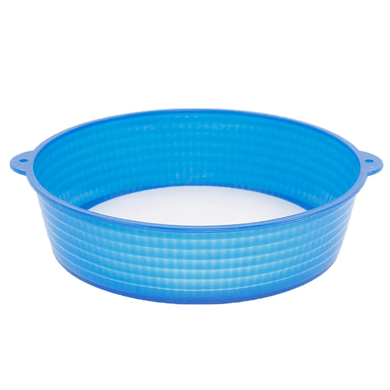 Kitchen Gadgets New Handheld 19cm Round Shape Plastic Flour Sifter Strainer