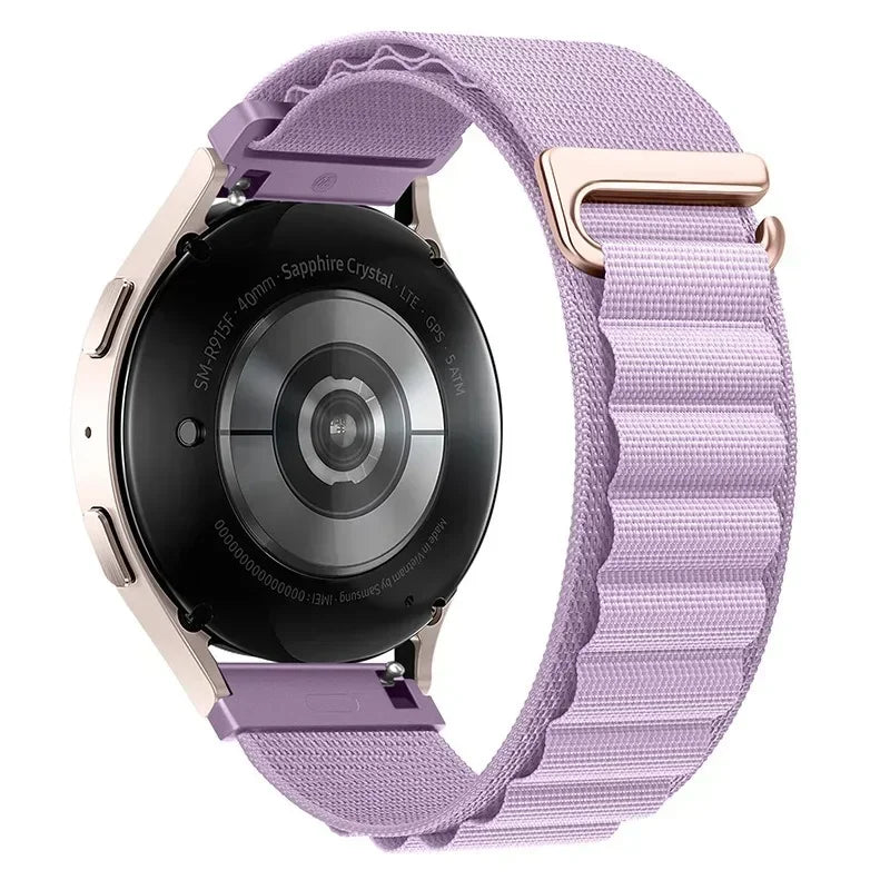 20mm 22mm Alpine Nylon Loop Band For Realme Watch 5/S/3 Oneplus Watch Lite/3/2/2R Comfortable Strap For Xiaomi Watch 5/S4-3-2-1