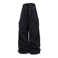 Spring Autumn Casual Pant Fashion Loose Comfortable Breathable Multiple Pockets Cargo Long Pants Fitness Running Casual Trouser