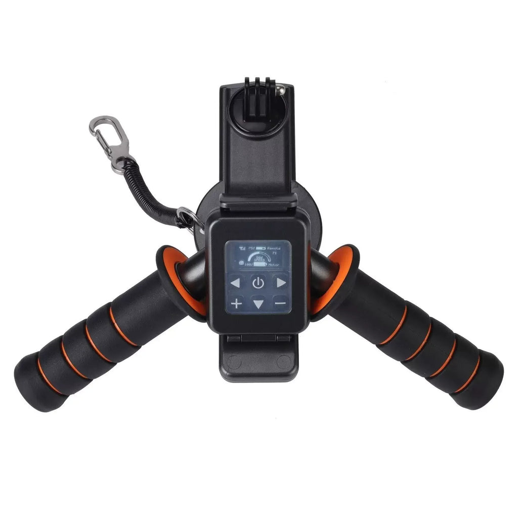 40m depth underwater water scooter, 500W brushless motor, 60-minute removable battery, portable electric diving equipment