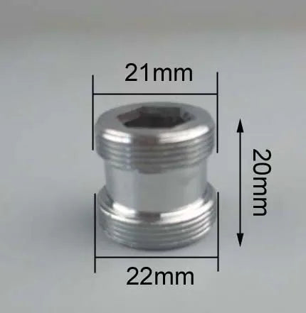 19 21 23 25 27mm female to male 22 adapter not standard thread