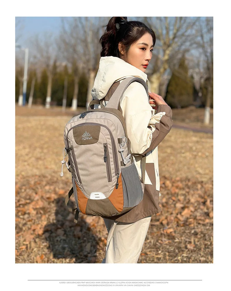 Outdoor Hiking Backpack for Women and Men Nylon Waterproof Travel Backpacks High Quality Mountaineering Camping Sports Bag