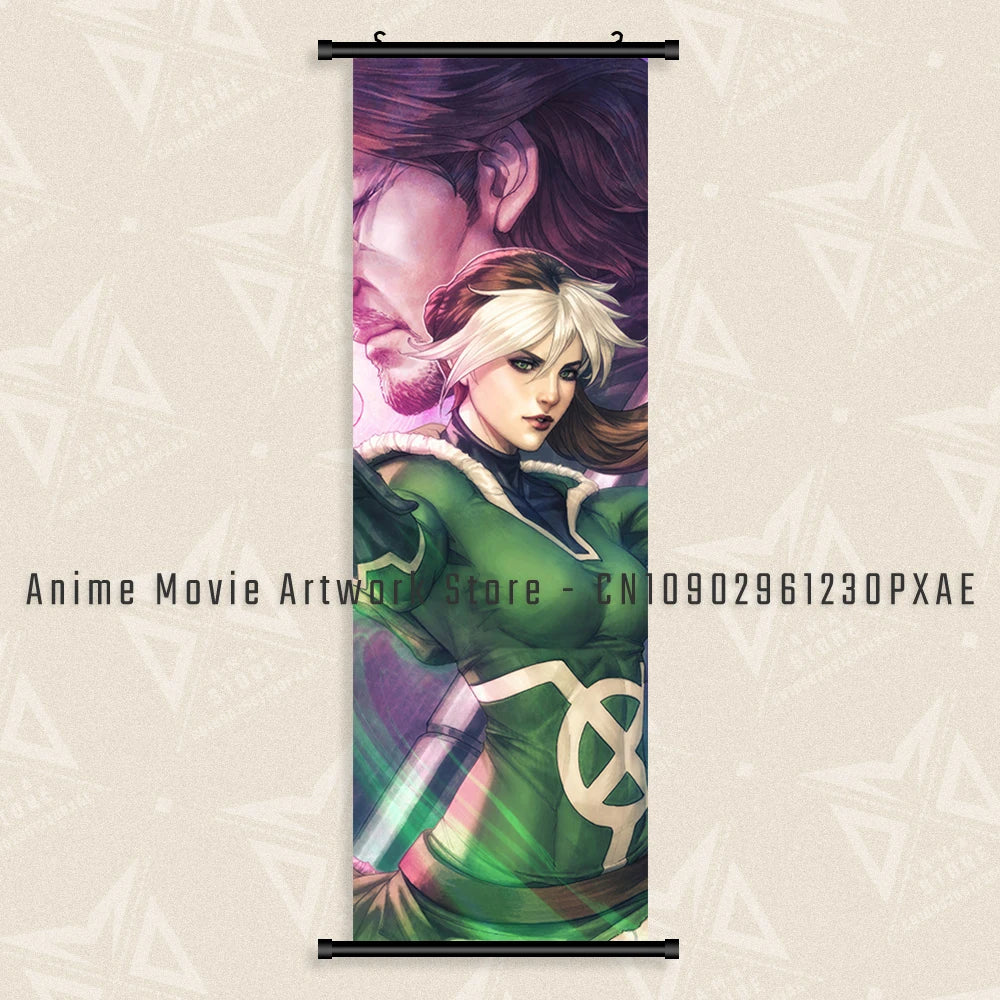 Marvel X-Men Phoenix Character Home Decor Anime Superhero Wall Art Hanging Painting Canvas Print Scrolls Picture Movie Poster