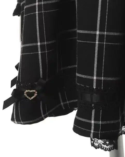 Japanese Liz Dress Sweet Girls Mine Bow Two-Way Detachable Apron Suspender Dress Women's Slim Bow Sleeveless Strap Dress Girls