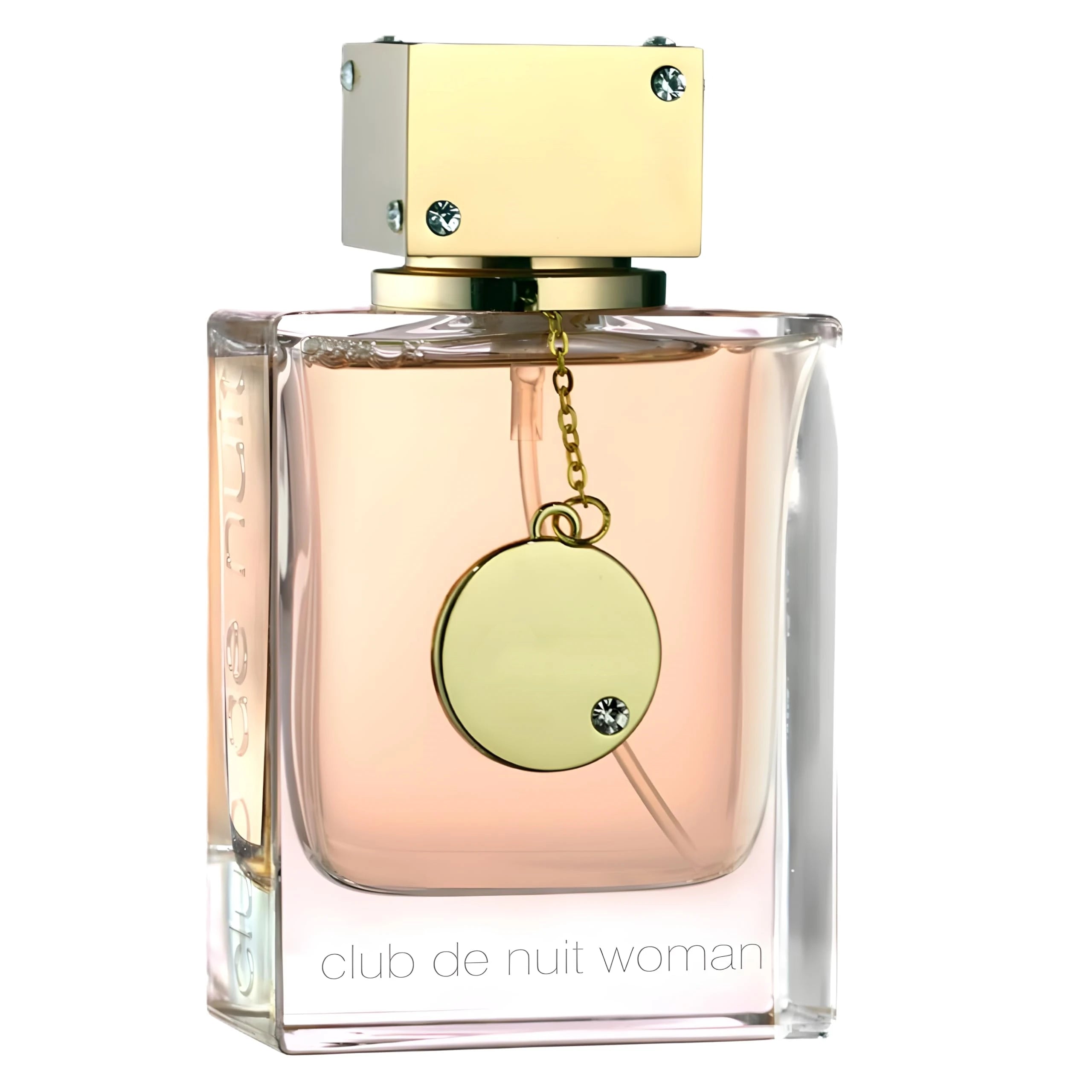 Club De Nuit for Women Eau de Parfum Spray, 3.6 Ounce (100ml), Long-Lasting Floral Fruity, Citrus Peach Rose Jasmine & Vanilla Musk, Daytime Spring Summer, Feminine Luxury Scent