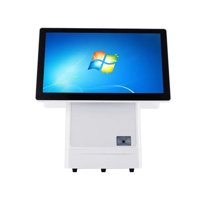 2026 Manufacturer Supply Factory Price Point Of Sale System Promotion 15.6 Inch Tablet Pos Stand System With 80mm Thermal Printe