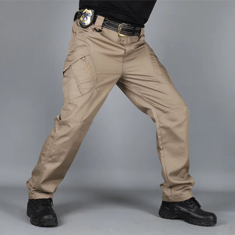 Tactical Cargo Pants Men Combat Trousers Cargo Pants Multiple Pockets Working Hiking Casual Men's Trousers Plus Size 6XL