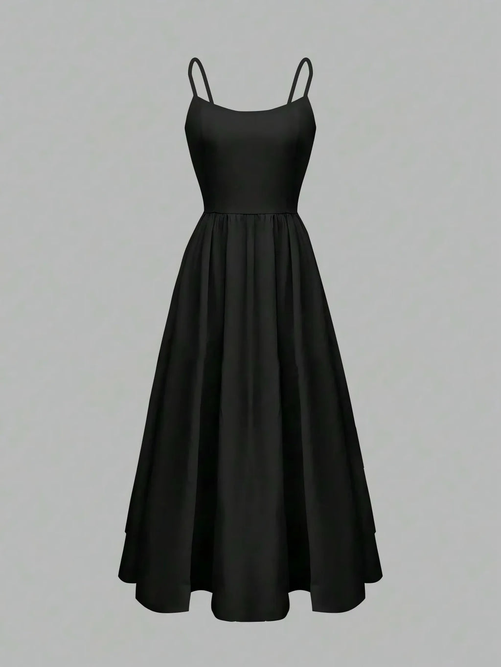A Line High Waist Dress with Geometric Pattern No Closure Japanese Korean Casual Slim Fit Midi Length Women Summer Dress