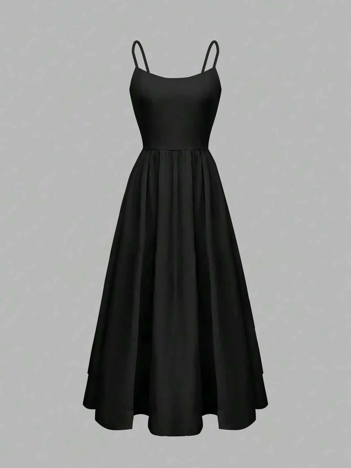 A Line High Waist Dress with Geometric Pattern No Closure Japanese Korean Casual Slim Fit Midi Length Women Summer Dress