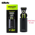 Portable Razor Travel Box Fit for Gillettte Labs Shavers Anti-dust Anti-fall High Quality Plastic Silicone Shaver Storage Case