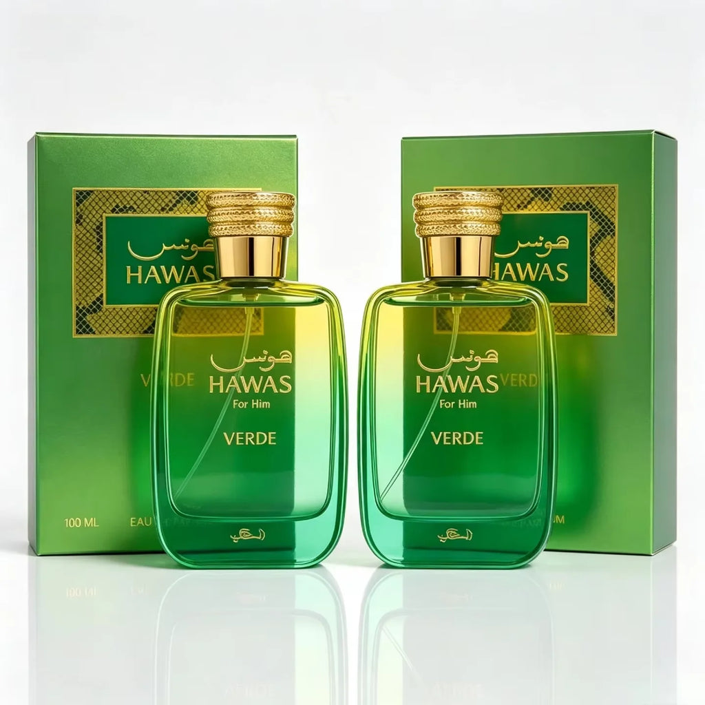 100ML Hawas Ice for Men Eau De Parfum Spray Original Arabian Perfume Men's Fragrance Premium Arabian Long Lasting Fragrance