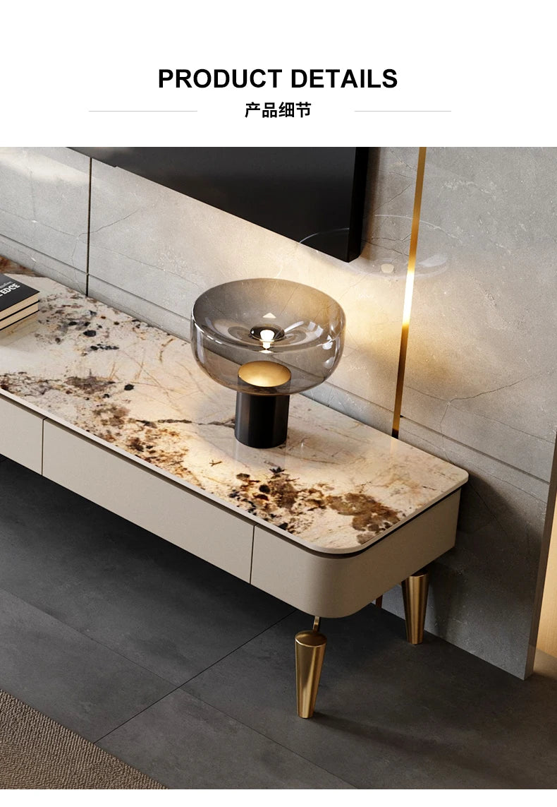 Modern Italian Tv Stands Design Drawers Style Premium Tv Table Luxury Trendy Elegant Muebles Para Hogar Living Room Furniture