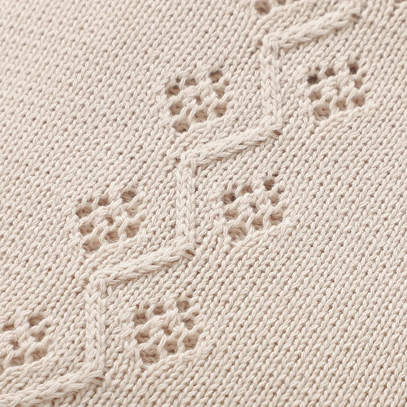 Newborn Baby Blanket Cotton Multi-use Knitted Infant Babies Boys Girls Sleeping Quilts Covers for Stroller 90*70cm Receiving Mat