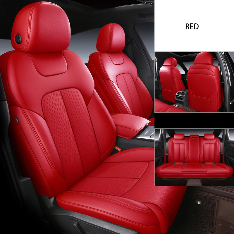 Custom Fit Car Seat Covers For Nissan Tiida March Leaf Kicks Versa Teana J32 Rouge X Trail T32 Qashqai J11 Juke Auto Accessories