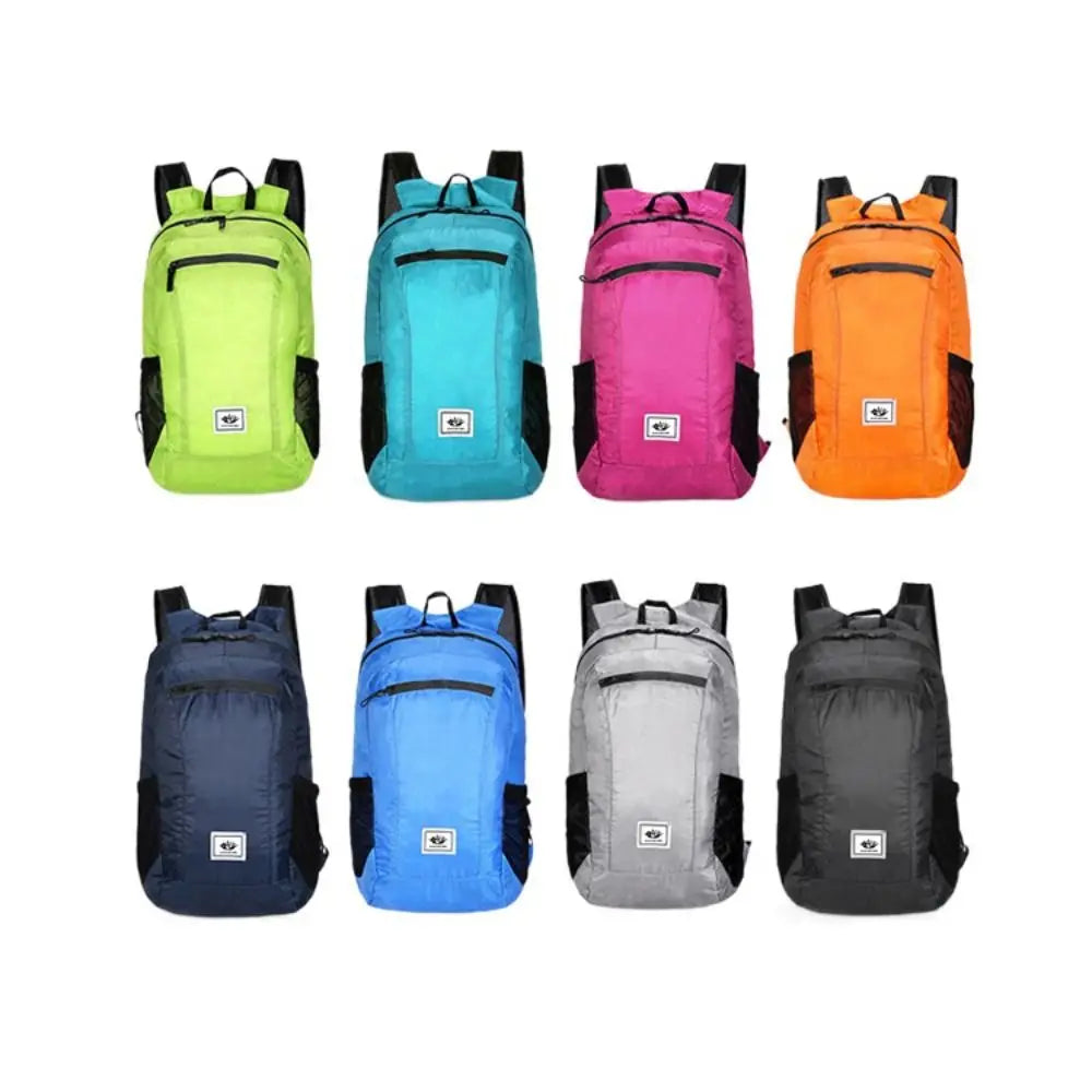 Large Capacity Foldable Backpack Folding Waterproof Mountaineering Bag Sports Knapsack Oxford Cloth Lightweight Nylon Bag Hiking