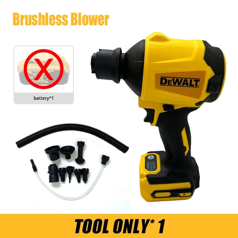 DEWALT Brushless Cordless Power Tools Kit Impact Driver Grease Gun Angle Grinder Blower Reciprocating Saw Bare Tool Only