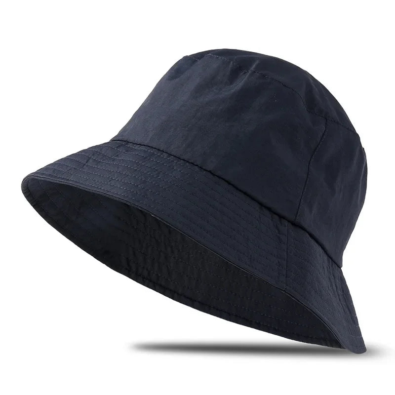 Waterproof Large Size XL62cm Sun Hat Men Women's Sunscreen Mountaineering Big Head Circumference Summer UV Protection Bucket Hat