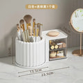 360 Rotating Makeup Desktop Cosmetic Storage Box Organizer Large Capacity for Bathroom Portable Lipstick Makeup Brush Pen Holder
