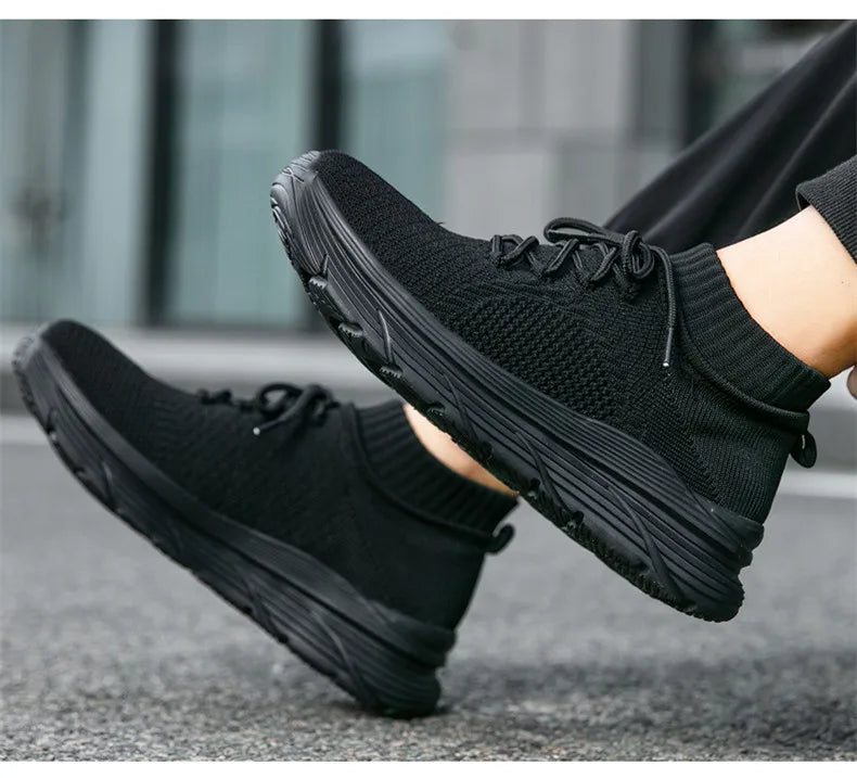 High Quality Men's Sneakers Mesh Casual Shoes Autumn 2024 New Breathable Men Shoes Tennis Male Flat Shoe Zapatillas Hombre