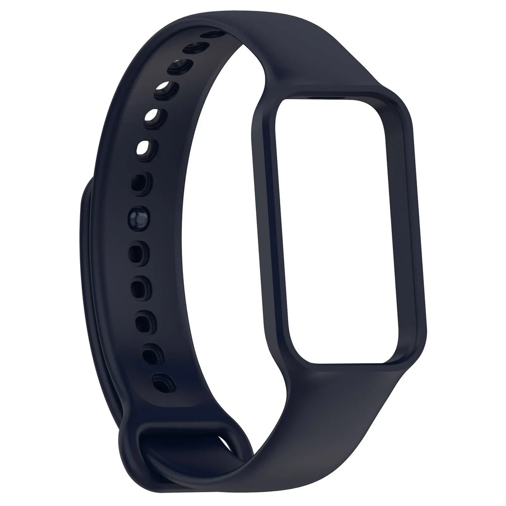 Silicone Strap For Xiaomi Redmi Band 2 Watchband Bracelet Replacement For Xiaomi Band 8 Active Wrist Strap Correa Accessories