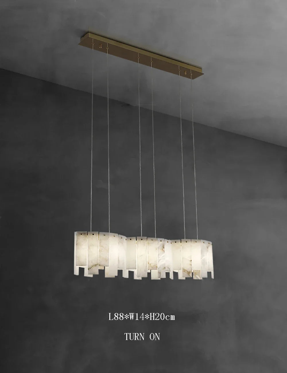 Modern Light Luxury Natural Marble Ceiling Pendant Lamps Home Decor Appliance Hanging Lamps Brushed Matte Gold Lighting