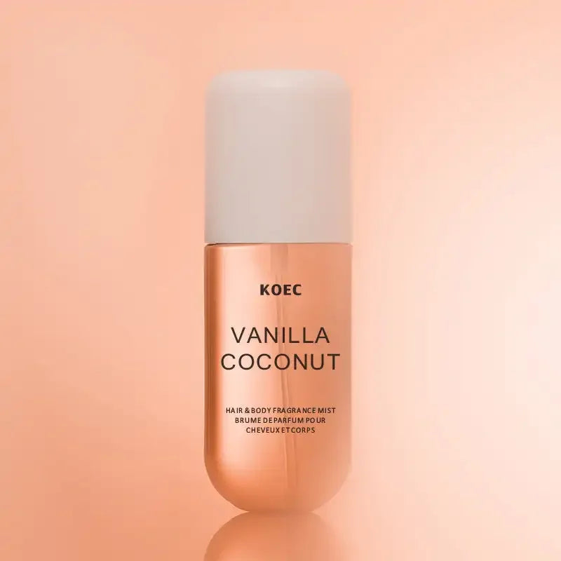 50ml Budget Friendly Unisex Hair Body Mist Sweet Coconut Vanilla Fresh Mint Undertone Long Last Light Daily Fragrance Spray