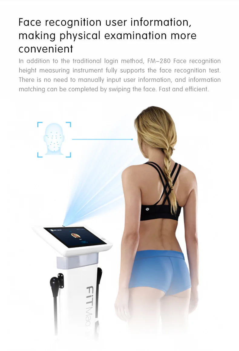 2025 Newest Body Fat and Muscle Analyzer With Bioimpedance Machine With Printer Bioelectrical Impedance Analysis