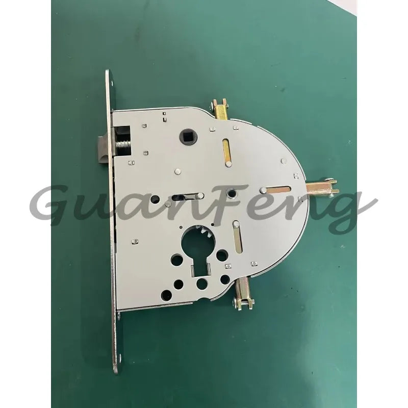 Smart Automatic Israeli 6590 Mortise Lock Body Round Head Square Bolt Replacement for Old Security Door Fingerprint Lock