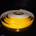 25mmx10M Shining Reflective Warning Tapes Bicycle Waterproof Self-Adhesive White Stickers Reflectors Strips For Cars Motorcycle