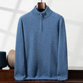 Autumn and Winter 100% Cashmere Men's Clothes Classic England Wind Solid Color Man Thicken Sweater Fashion Men Knitted Pullover
