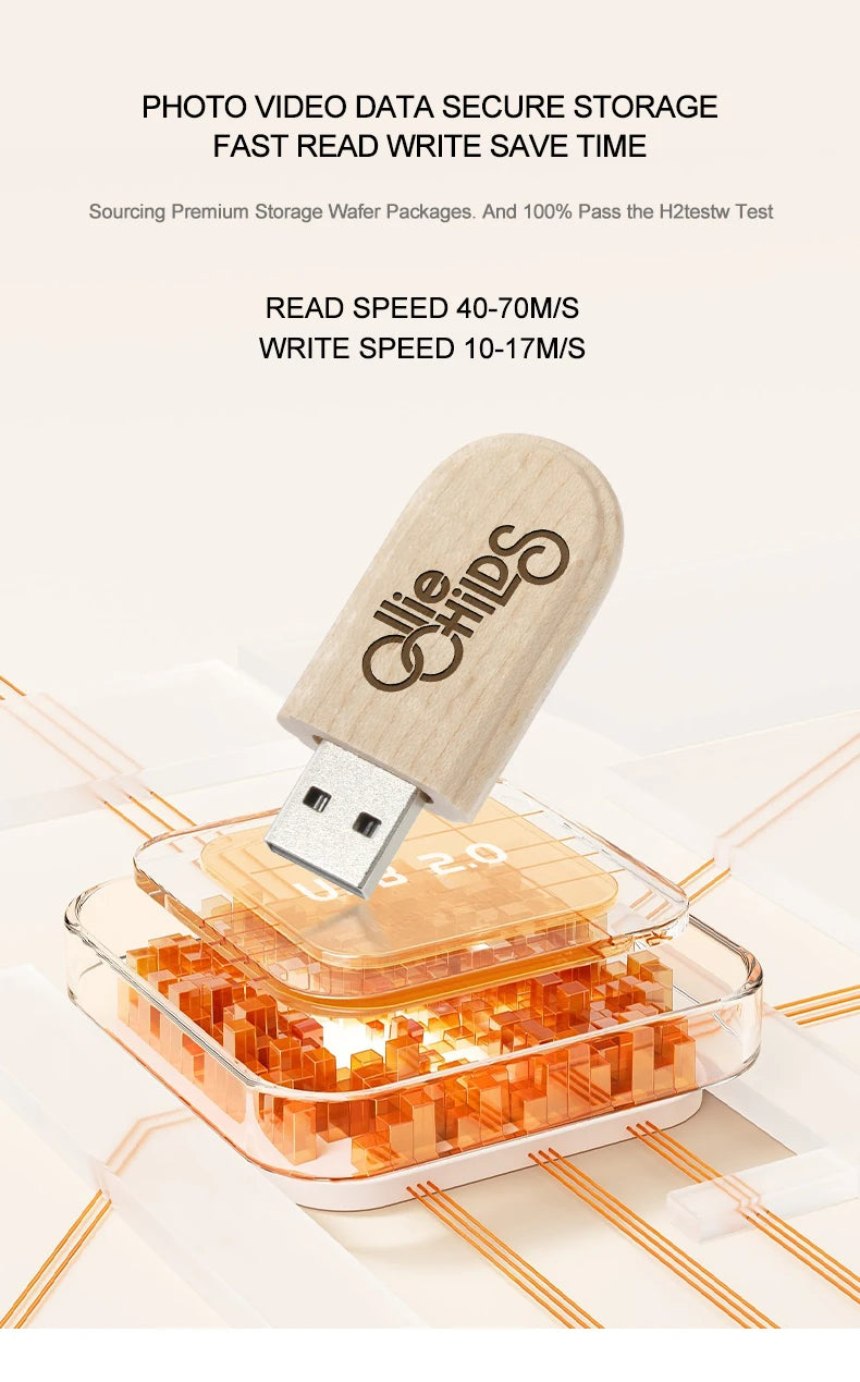 JASTER USB 3.0 High Speed Wooden USB Flash Drive Maple Wood+box Pendrive 4GB 16GB 32GB 64GB Memory Stick Gifts Free Custom Logo