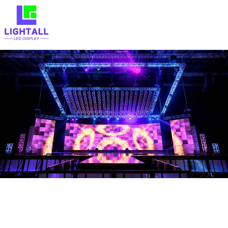 Whole set Outdoor P3.91mm 3x2m LED screen Events use