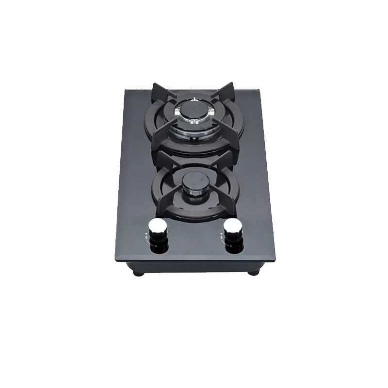 Kitchen High Quality Cooking Color Glass Panel Flippable Burner Gas Cooktops Ng/lpg Built In Gas Stovetop 2 Burners