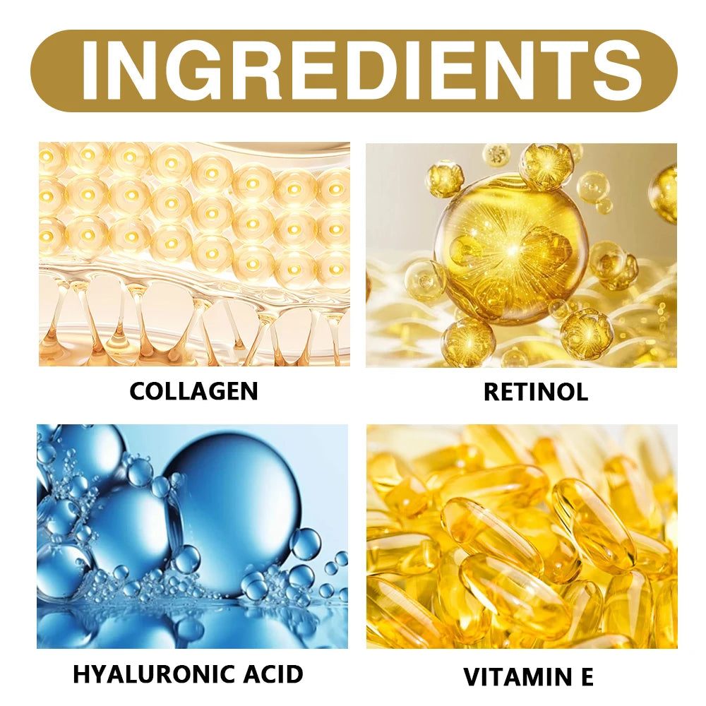  Retinol Firming Face Cream Moisturiser Facial Anti Aging Smooth Skin Repair Fade Fine Line Wrinkle Remover Face Cream