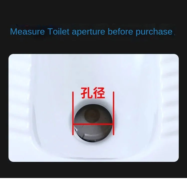 Toilet Deodorant Plug Deodorant Cover Bathroom Squatting Toilet Deodorant Plug Automatically Closes Toilet Odor Blocker Tool
