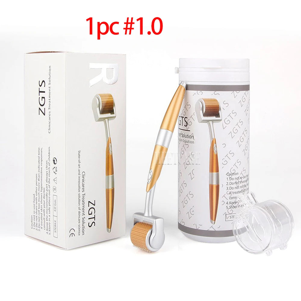 ZGTS 192 Derma Roller  Microneedle 0.25mm 0 Dermaroller Needles Hair Skin Care Tool Face Body Massage Facial Beauty Micro Needle