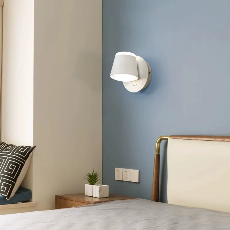 Indoor Home 8W LED Wall Light Wall Mounted Rotation Ceiling LED Wall Lamp Aisle Corridor Living Room Bedroom Reading Lights