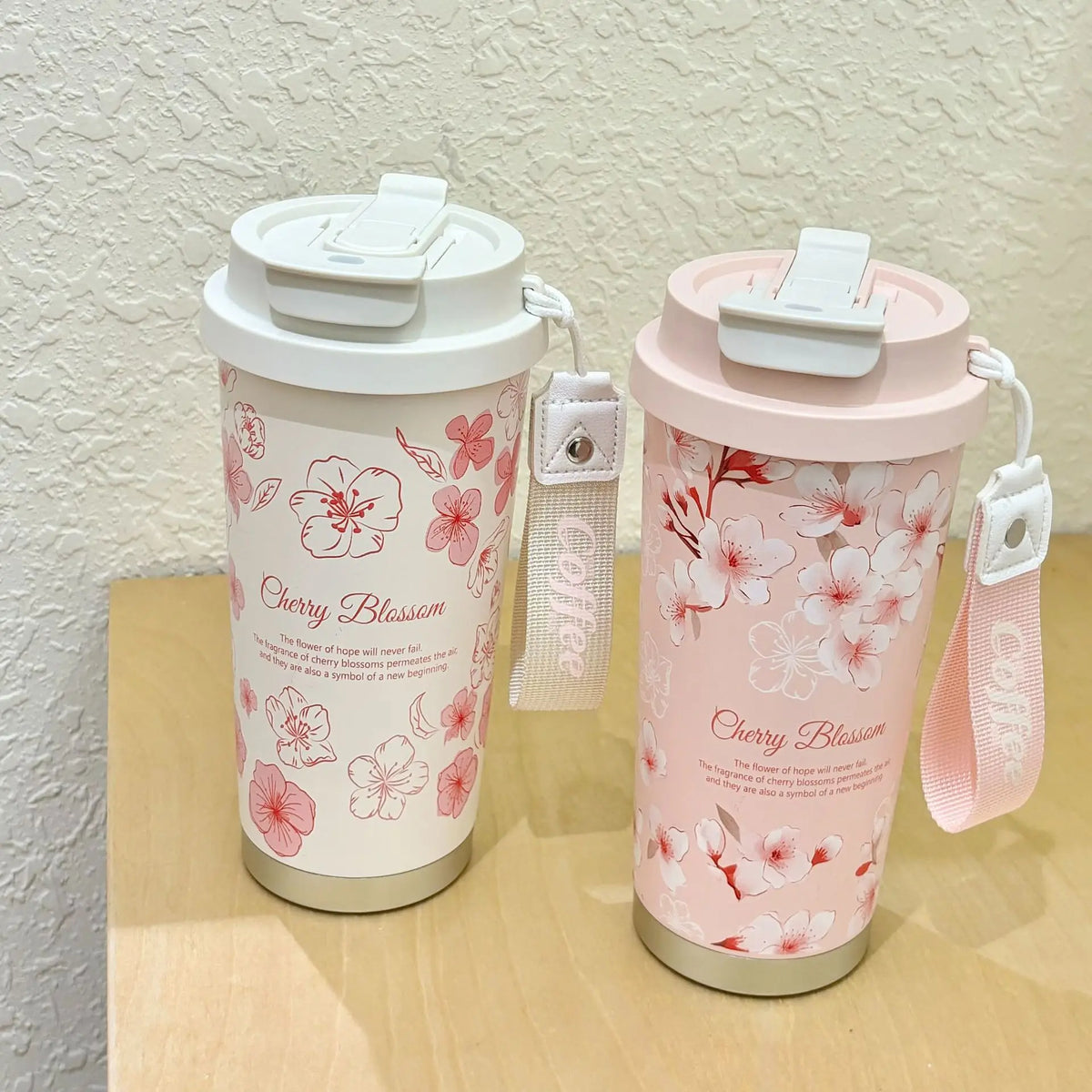 500ML Thermo Cafe Coffee Mug Car Thermos Mug LeakProof Travel Thermo Cup for Tea Coffee Stainless Steel Water Bottles for girls