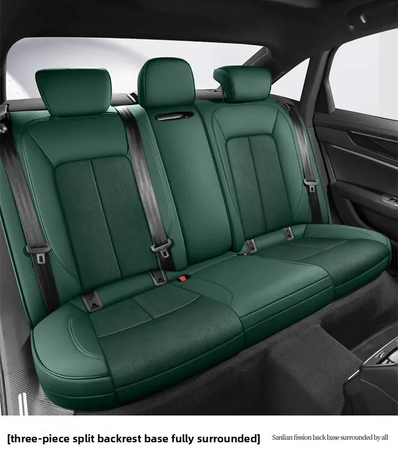 Custom Fit Full Luxury Car Seat Cover Car SUV Full Seat Set Perforated Genuine Leather for Various Models Contact Seller JJ208