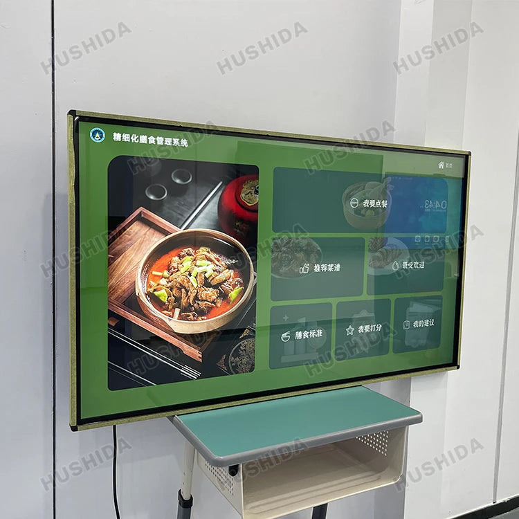 32 43 49 55 Inch Wall Mount Android LCD Monitor Touch Screen Kiosk Indoor Advertising Video Player