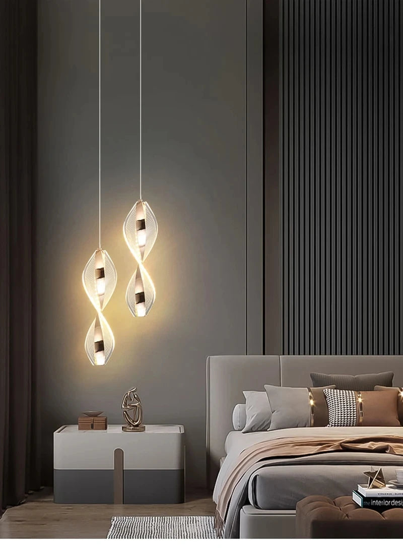 Nordic LED Wall Lamp Indoor Living Room Lighting Originality Lamps Home Decoration Aisle LED Acrylic Bedside Modern Wall Lights