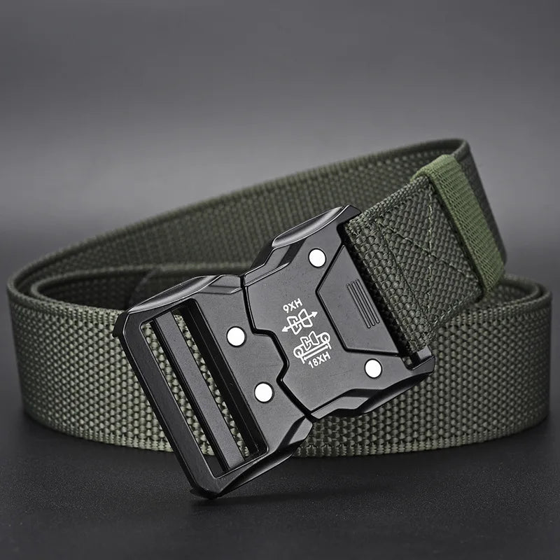 2-Piece Set, Men's Outdoor Sports Quick-Release Multi-Functional Symmetrical Buckle Multi-Functional Farm Work Gardening Belt