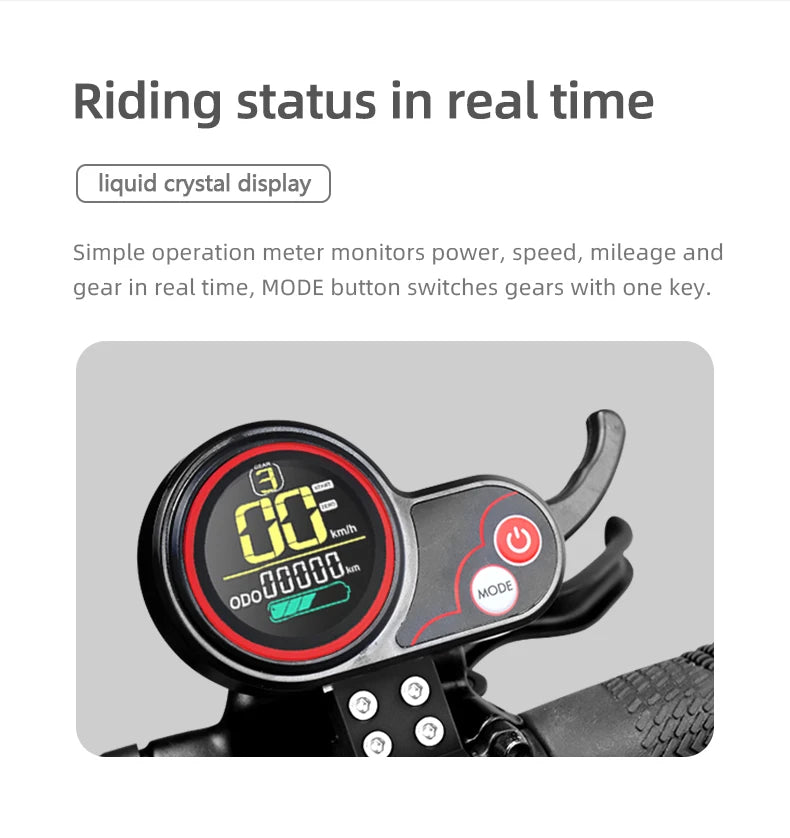 Updated S3-11 100-120KM Range Foldable Electric Scooters Adult 6000w 40AH dualtron elektroroller 11 inch Offroad Tire e scooter