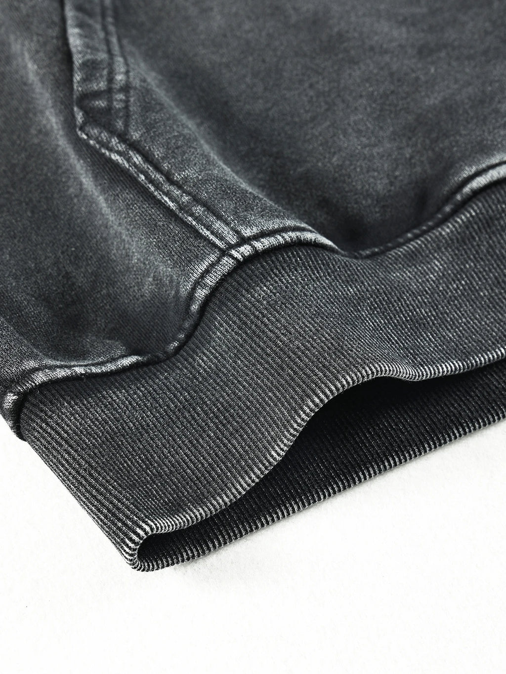 Men Streetwear Hip Hop Oversize Washed Hoodie Sweatshirt Custom Vintage Hoodie