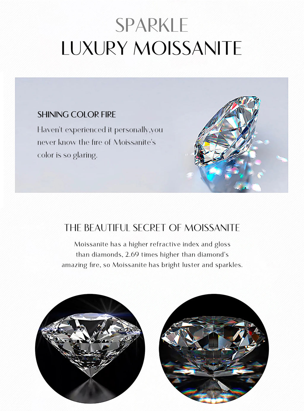 MODIAN D Color Moissanite Necklace 925 Sterling Silver Exquisite Cross Link Chain Pendant Necklace For Women Fine Jewelry Gift