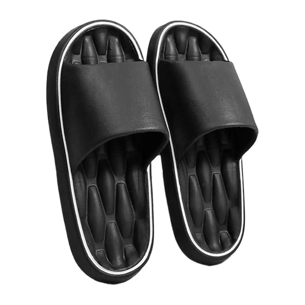 Fashionable Super Light Women's Slippers Anti-Slip EVA Elastic Shoes Colorful Sneakers In Door Bathroom Flip Flops