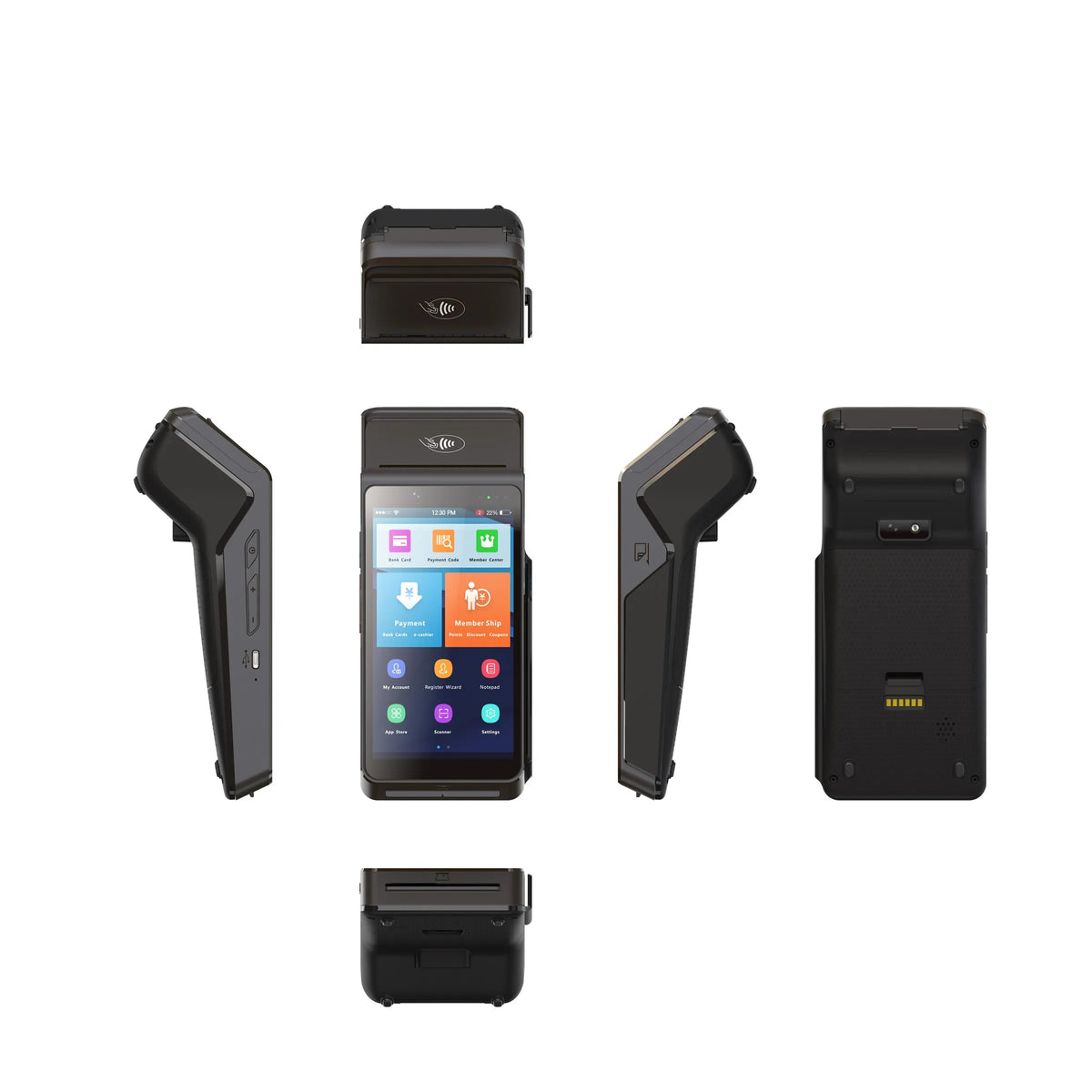 Android 10Pos Machine All in One Handheld Pos System Touch Screen Cash Register Point of Sale Android Pos Terminal